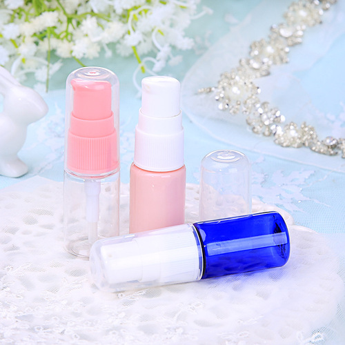 10ml/30ml lotion bottle, essence bottle, PET bottle, cosmetic packaging bottle, travel squeeze bottle