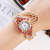 Trend fashionable swiss watch, quartz bracelet, Korean style