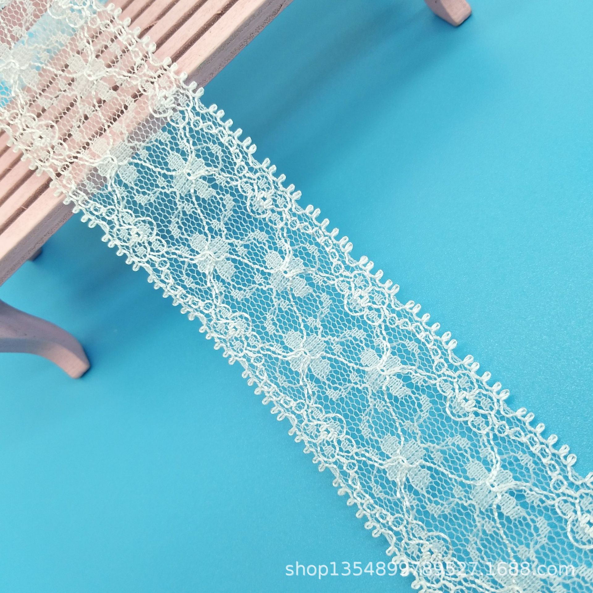 厂家批发3.5cm台版无弹小花边