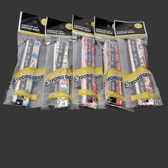 Premium Brand Elegant Badminton Racket Grip Tape & Fishing Rod Wrapping Strips—Packaged Sweat-Absorbent Bands with Reinforced Edges, Offering Superior Non-Slip Performance in Vibrant Colors