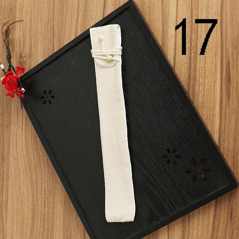 Bolsa de ventilador de estilo chino para hombre cubierta de ventilador antiguo accesorios de embalaje de ventilador cubierta de ventilador de brocado para hombre bolsa de ventilador plegable al por mayor