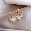 Brand trend earrings from pearl, Japanese and Korean, internet celebrity