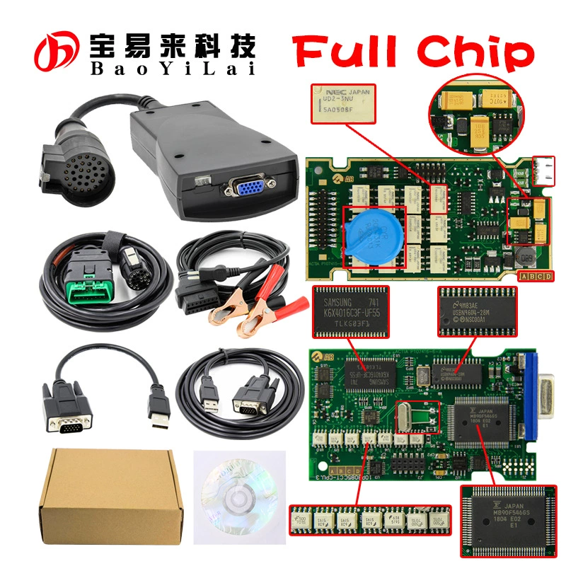PP2000 Lexia3 Diagbox V9.68 921815C Полный чип для Citroen Peugeot