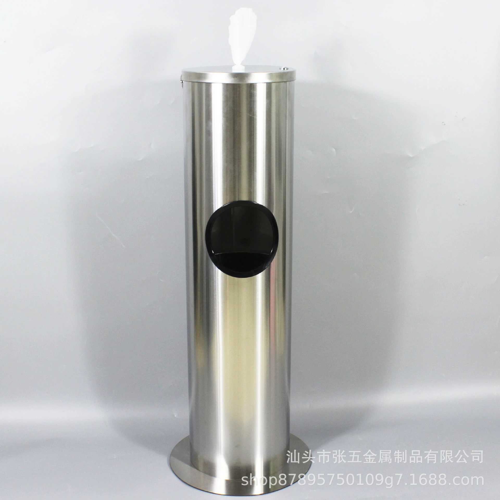 Источник фабрики влажные салфетки мусорное ведро из нержавеющей стали вертикальный отель ресторан вестибюль туалет с мусорным вешалком для бумажных полотенец