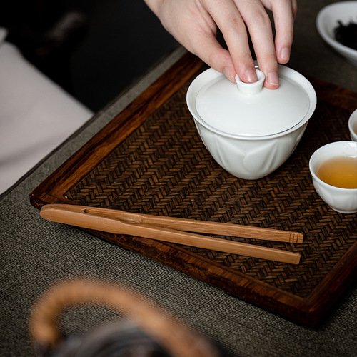 Handmade bamboo tea clips, anti-scalding bamboo clips, tweezers, tea clips, tea clips, tea ceremony spare parts, factory direct sales