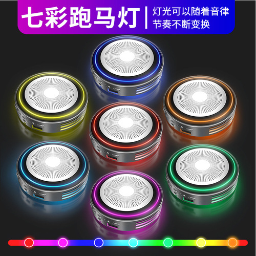 Newest AI-powered wireless speaker with card & USB drive support—perfect for outdoor use! Dropshipping available. Built-in Baidu DuerOS assistant. Compact Bluetooth-compatible audio system.