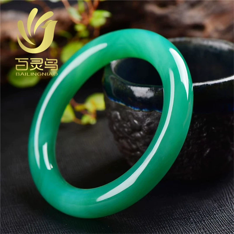 Organic green agate bracelet, accessory, Birthday gift, wholesale