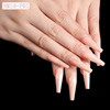 Long fake nails for manicure, nail stickers