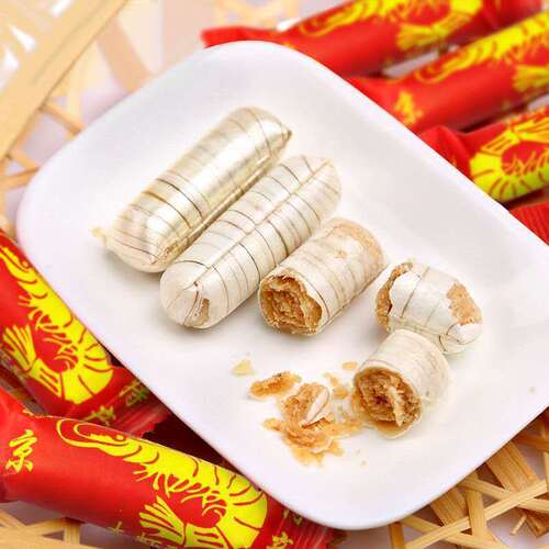 Factory Wholesale Beijing-Style Bulk Shrimp Crisps, Wedding Celebration & Traditional Chinese New Year Snacks, Specialty Peanuts Candies