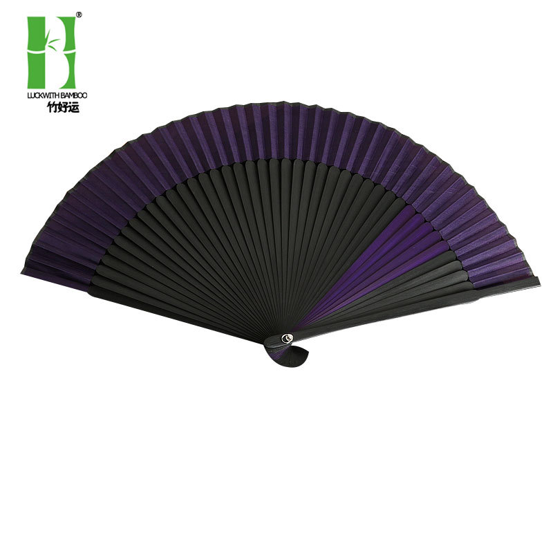 Ventilador plegable de fábrica estilo chino clásico de las mujeres de mango largo ventilador de seda artesanal ventilador de regalo Hanfu danza estilo antiguo ventilador al por mayor