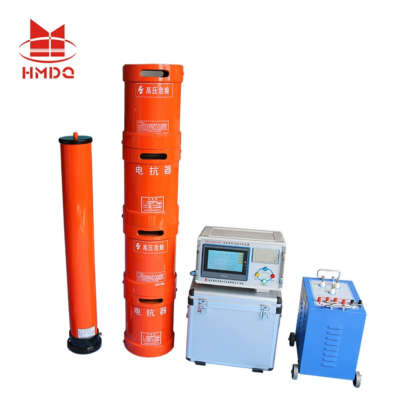 108kVA Последовательное резонансное оборудование для выдерживания напряжения, 35KV кабель для испытания давления переменного тока, трансформатор для последовательного резонанса