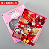 Children's hair accessory, set for princess, cute hairpins, hairgrip, Korean style, wholesale