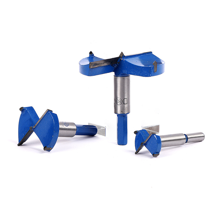 球王硬质合金木工开孔器16-100mm电钻圆孔钻头竹子木板锁孔打孔器