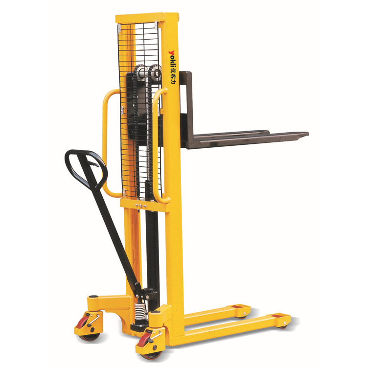 【批发销售】优客力手动液压堆高车|手压升高车|液压升高车