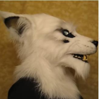 Águila máscara águila cabeza cubierta Halloween simulación animal Bulldog loro viejo y joven cabeza cubierta máscara