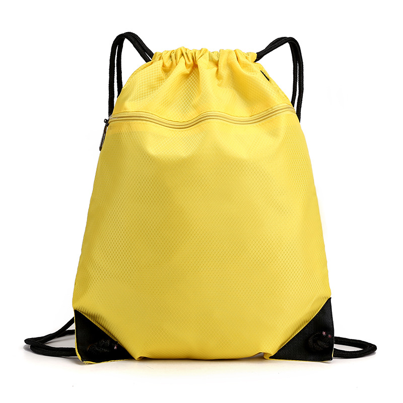 Fabricante en stock simple deportes al aire libre impermeable Oxford tela cordón mochila estudiante de fútbol bolsa de baloncesto bolsa de impresión image 12