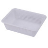 White rectangular stand, storage box 4