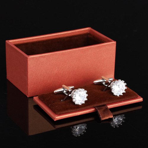 French shirt cufflink box, men's cufflink shirt, shirt cufflink box, various black gift boxes