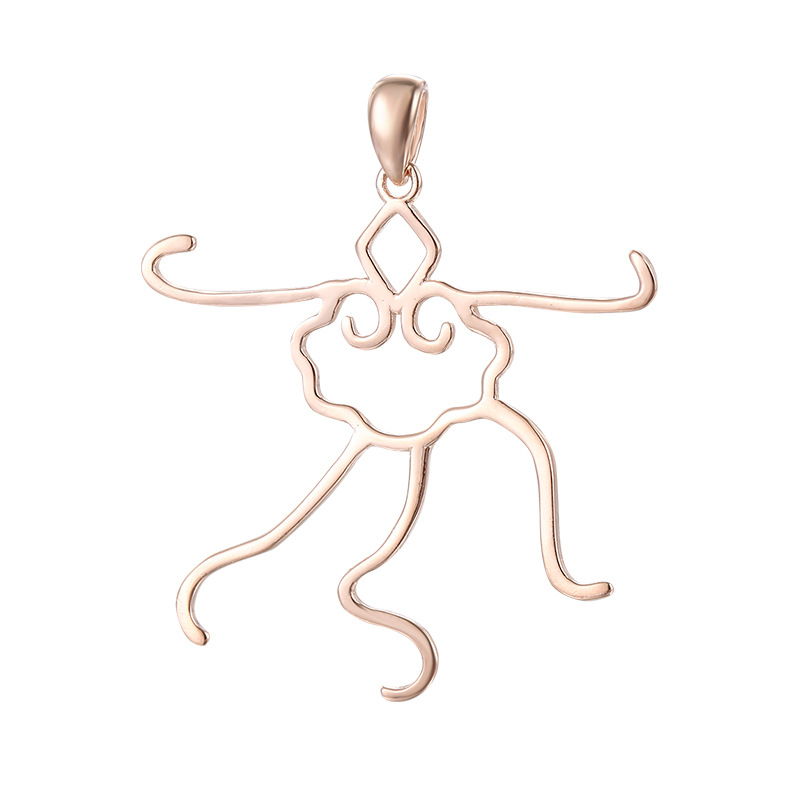 925 plata de ley para hombres y mujeres colgando togufa vacía oro diy cera de abejas ajustable soporte colgante arena oro turquesa con forma colgante soporte