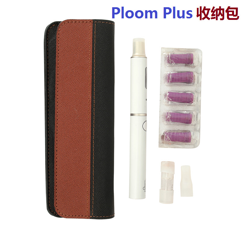 Handheld Ploom Plus storage bag, Ploom Tech Plus leather case, Ploom protective case, cross-border dropshipping.
