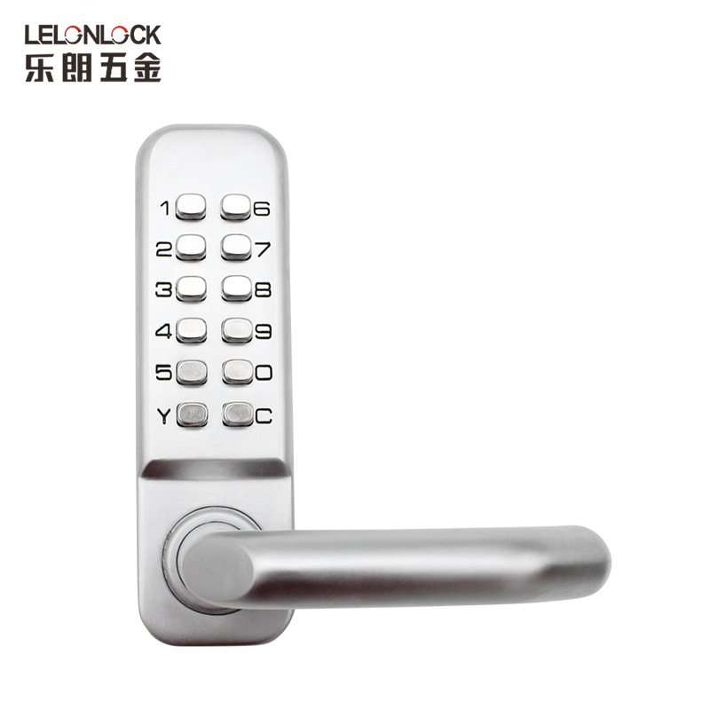 Cerradura de contraseña mecánica impermeable Cerradura de puerta de jardín al aire libre Cerradura de puerta de hierro Cerradura de clave digital