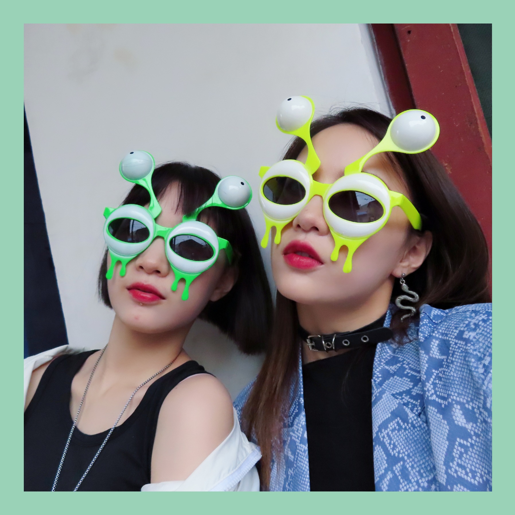 Gafas Divertidas de Alienígena de Plástico ABS Decorativas para Fiesta y Fotos image 1