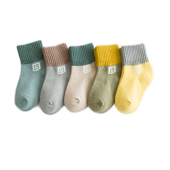 Children's socks autumn and winter new socks children's socks boys and girls floor socks baby socks stall manufacturers wholesale