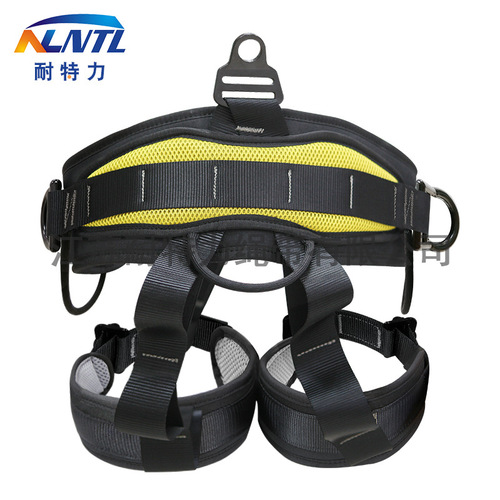 Half-body harness, speed descent safety belt, outdoor rescue, high-altitude work safety belt, mountain climbing, expansion, rock climbing equipment