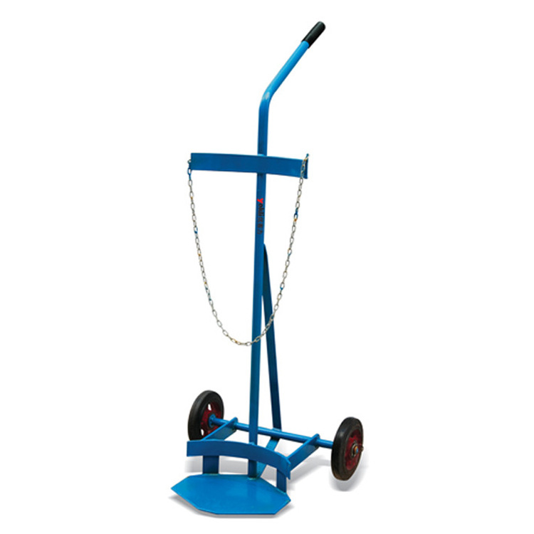 【一件代发】优客力钢制气瓶推车|单个气瓶手推车|