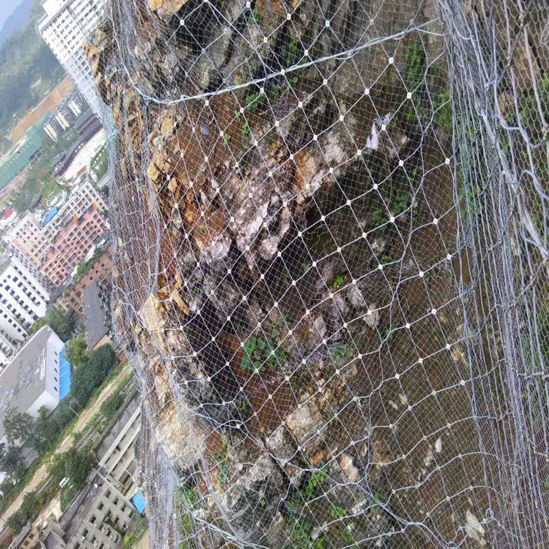 包山拦石主动防护网 高速路口用主动防护网 防坍塌落石主动防护网