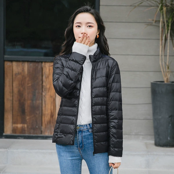 Black [standing collar]
