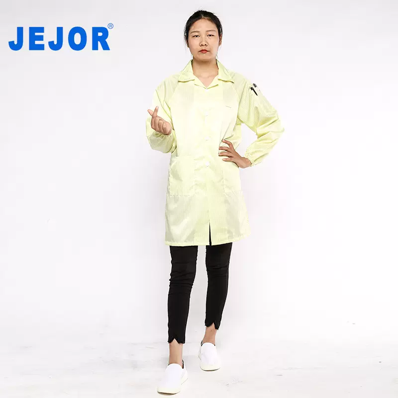 出口防静电服工作大褂定制百级无尘服防尘服分体式工厂防护服定制