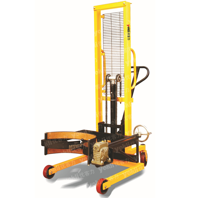 供应DA40B抱箍式油桶搬运车，实现油桶搬运，提升，翻转