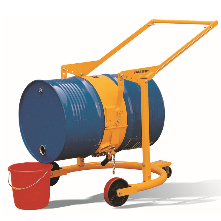 【批发供应】批发简易油桶车实现油桶搬运翻转提升一台起订