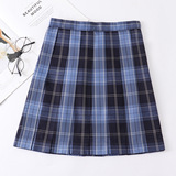 Студенческая юбка в складку, японская школьная юбка