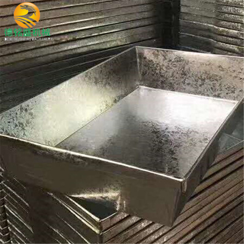 八爪鱼冷冻盘子 鲳鱼整形冷冻铁盒子 海产鱼类速冻盘