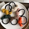 Hairgrip with bow, brand elastic hair rope, simple and elegant design, internet celebrity, wholesale