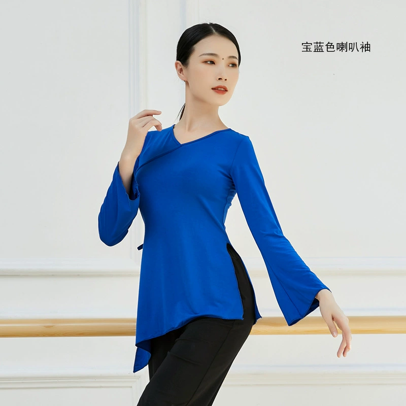 Modern Chinese Dance Top (Women) — classic Chinese style, 230 g, sizes S–3XL