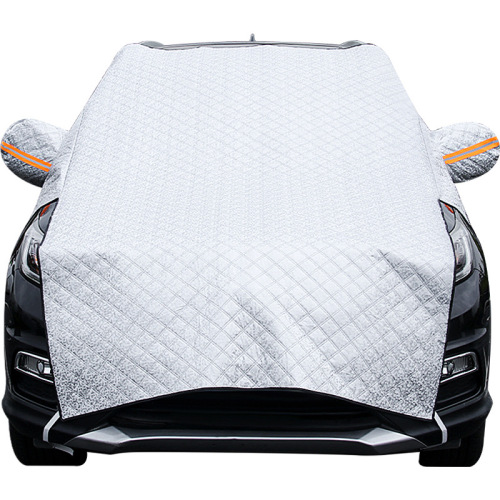 Car snow shield, front windshield cover to prevent frost and snow, extended anti-freeze winter windshield and sun shield