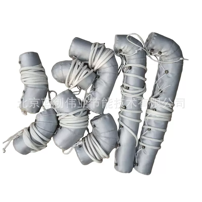 实验室加热套厂家直销柔性 可拆卸保温电加热阀门保温套 环保节能