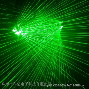 4 finger laser gloves Green Light Stage performance laser gloves laser gloves bar performance gloves