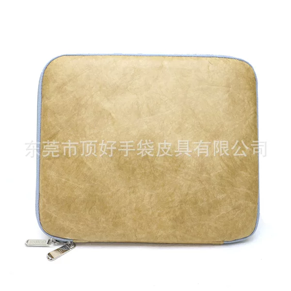 Korean-style Brown DuPont Paper Ipad Bag Eco-friendly Tyvek Shockproof Flat Protective Cover Multi-functional Inner Bag