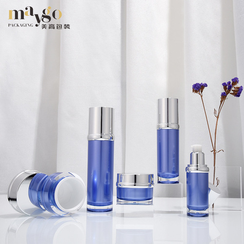 Factory direct sales lotion bottle high-end acrylic 30ML50ML120ML lotion bottle cosmetics set bottle