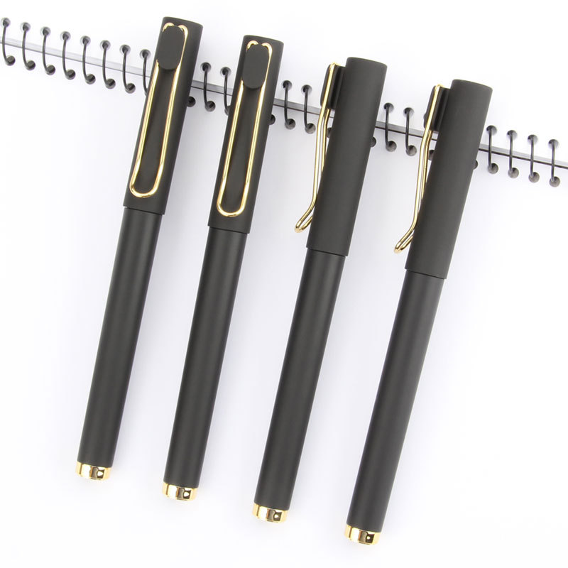 Wholesale printing LOGO to work in an office commercial Roller ball pen advertisement Gift pen business affairs Signature pen Water pen 2020J