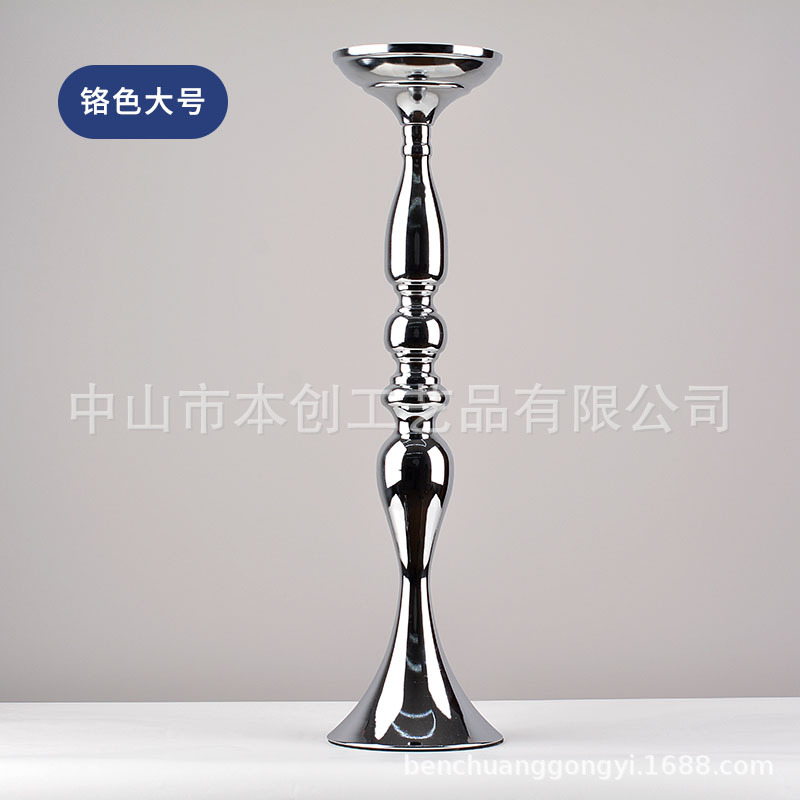 Accesorios de la boda guía carretera florero sirena Europea candelabro vela cena nórdico creativo vela titular Decoración