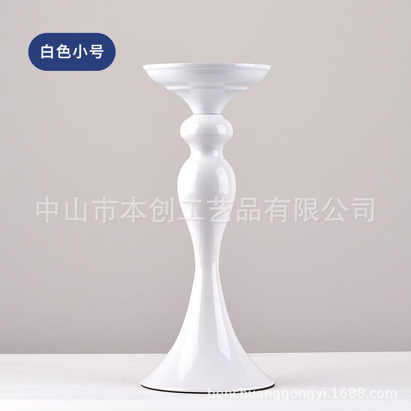 Accesorios de la boda guía carretera florero sirena Europea candelabro vela cena nórdico creativo vela titular Decoración