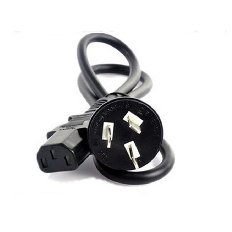 Шнур питания национального стандарта со штрих-кодом 1,5 м с упаковкой шнур питания компьютера оптовый завод с алюминиевым сердечником Универсальный шнур питания