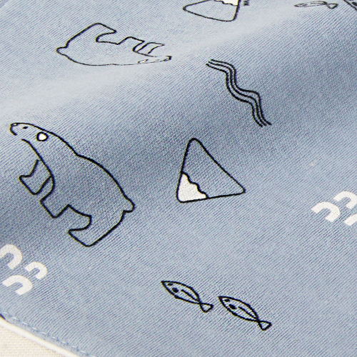 Infant and toddler bibs, Korean style baby bibs for men and women, cotton waterproof and anti-dirty bibs, new children's cartoon saliva napkins, rice pockets