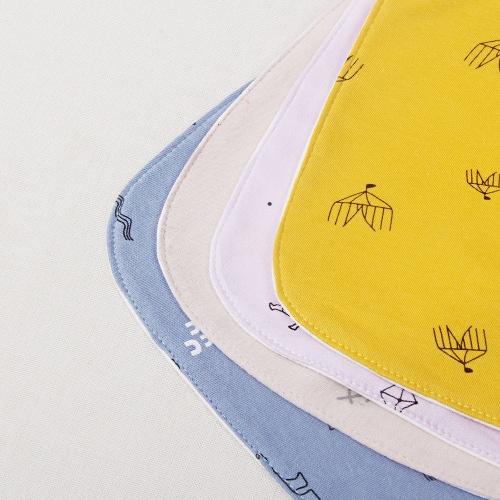 Infant and toddler bibs, Korean style baby bibs for men and women, cotton waterproof and anti-dirty bibs, new children's cartoon saliva napkins, rice pockets