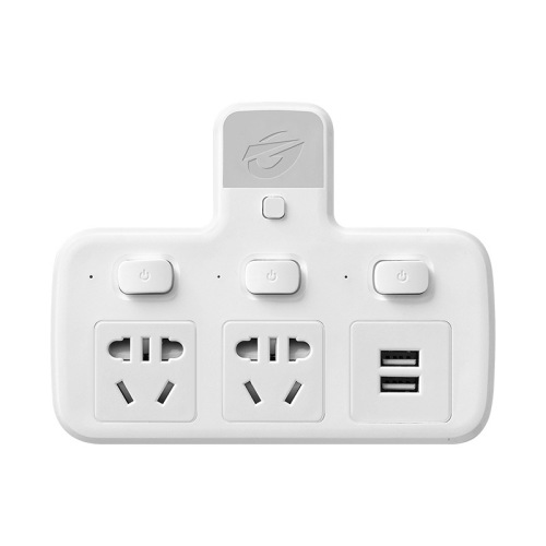 Wireless Smart Surge Protector Plug Adapter with Night Light, Multi-port USB Extension Cord with Rotating Connector